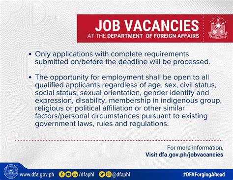 (2/2) JOB VACANCY ALERT‼️‼️ Visit .